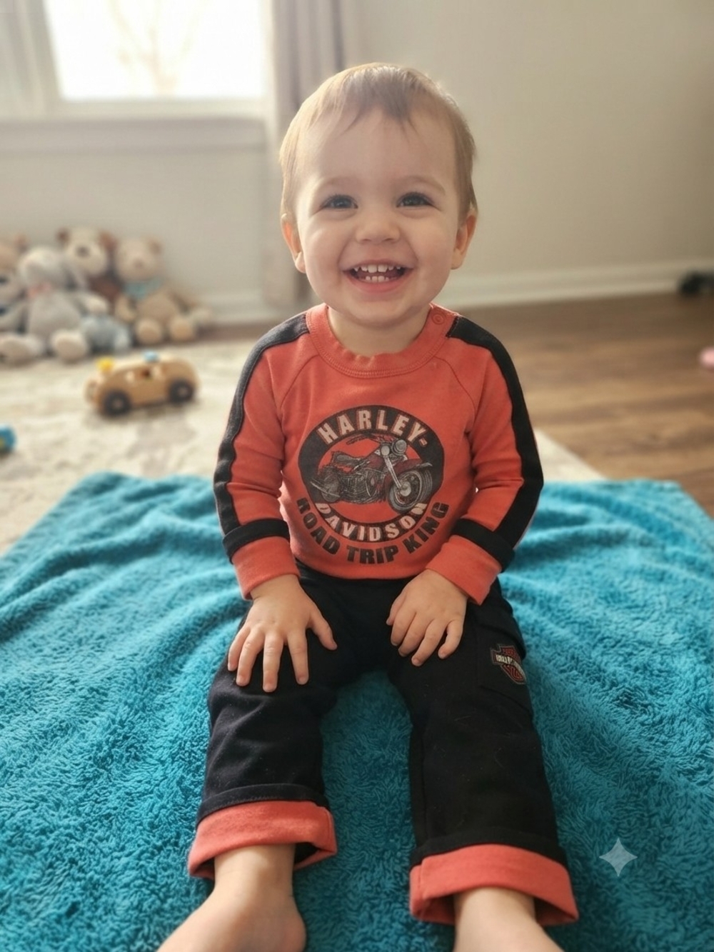 Harley-Devidson Two Piece Baby Set